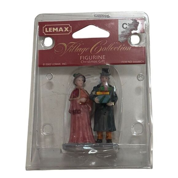 Lemax Christmas Gift Town Village Christmas Accessory #22586CV RETIRED 2003 - Picture 1 of 3